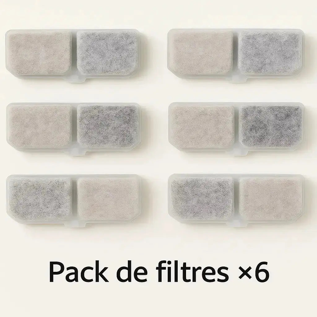 HydroPaws™ – Fontaine à eau silencieuse 3L avec filtre et LED pour chats et chiens