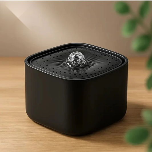 HydroPaws™ – Fontaine à eau silencieuse 3L avec filtre et LED pour chats et chiens
