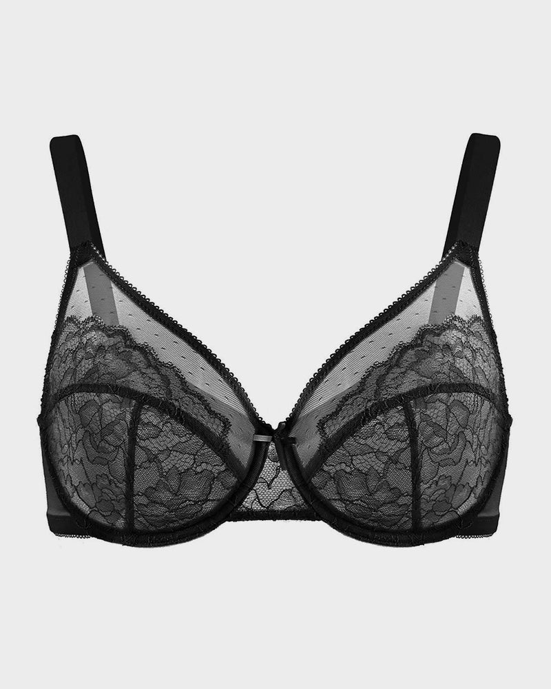Soutien-gorge minimiseur couvrant en dentelle™