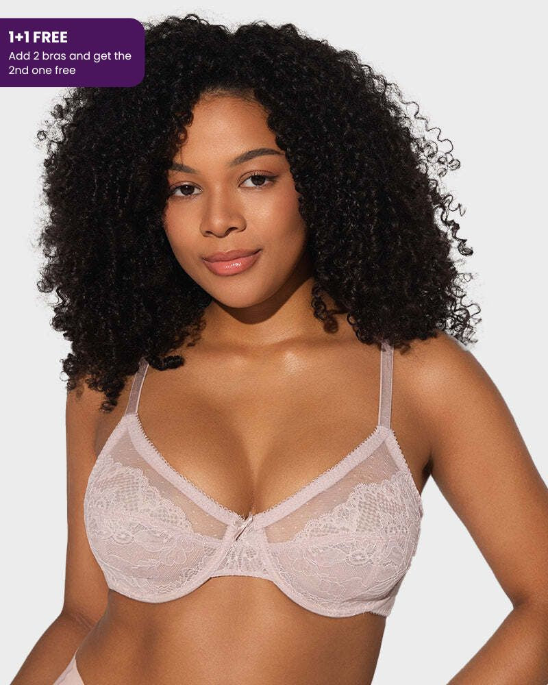 Soutien-gorge minimiseur couvrant en dentelle™