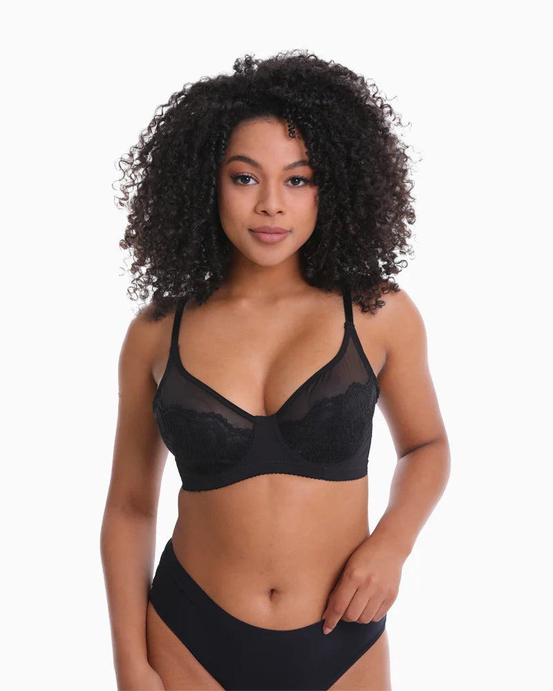 Soutien-gorge minimiseur en dentelle maintien sculptant™